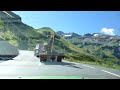 großglockner hochalpenstraße auffahrt nordseite mit ford focus rs motorsound und herrliche natur