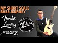 My short scale bass journey, collection and modifications (as of Feb, 2023)