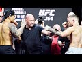 CONOR MCGREGOR VS DUSTIN POIRIER 3 FINAL FACE OFF | UFC 264 WEIGH IN