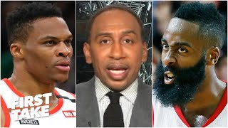 Stephen A.: Russell Westbrook is more important to the Rockets than James Harden | First Take