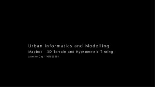 03 Mapbox 3D Terrain and Hypsometric Tinting