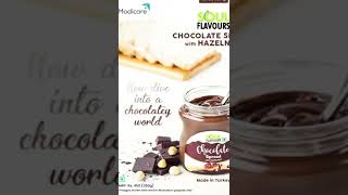 Modicare...chocolate spread with hazelnut no gluten..😋