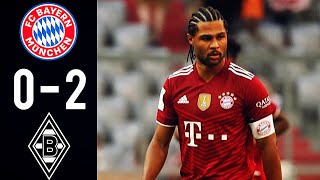 Bayern Munich vs Borussia Gladbach 0-2 Extended Highlights & Goals 2021