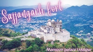 इतनी उंचाई पर बना है महल 😳 | सज्जनगढ़ मानसून पैलेस उदयपुर | Rajasthan | Things to do in udaipur