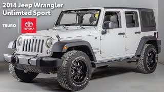 Truro Toyota Presents 2014 Jeep Wrangler Unlimited Sport Tour