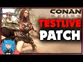 NEW THRALL COMMANDS /DOUBLE FOLLOW/ ROLL CHANGES - Testlive Update | Conan Exiles |