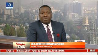 Sunrise Daily: FG's Whistle-blowing Policy Is A Welcome Development Legal Practitioner Pt 1