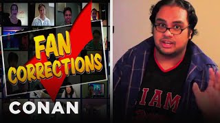 Fan Correction: That's No Fighter Jet! | CONAN on TBS