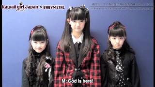 BABYMETAL アイドル横丁祭!!、楽屋コメント！