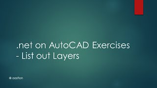 AutoCAD VB.NET Programming