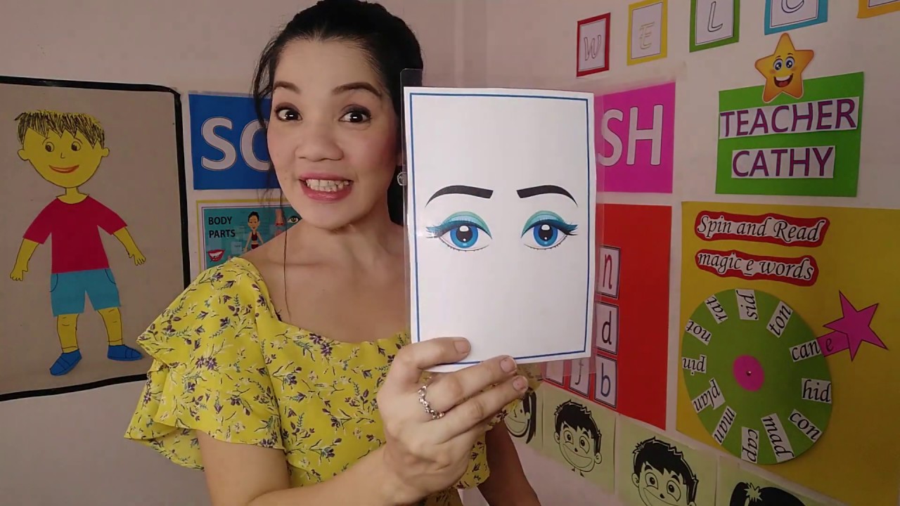 Kindergarten E Learning Demo Lesson About Body Parts Youtube