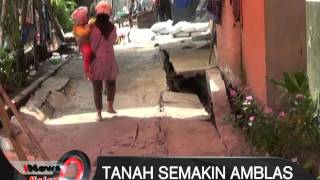 Tanah amblas di seleman buat was was warga sekitar - iNews Malam 06/04