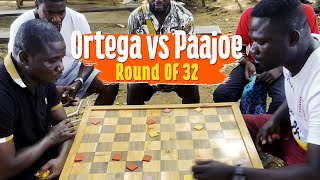 Ortega vs Paajoe - Menhyia National Draught Competition - Round of 32