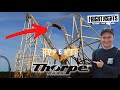 WAS IT MY LUCKY DAY ON HYPERIA??? | THORPE PARK VLOG 2024!!!