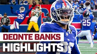 Deonte Banks' Rookie Highlights 🔥 | New York Giants