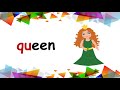 consonant digraph ‘qu’ words_step by step learning_easy phonics_early reading u0026 writing skills l 10