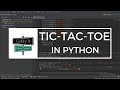 How To Code a GUI Tic-Tac-Toe Game in Python | Tutorial | #tkinter #python
