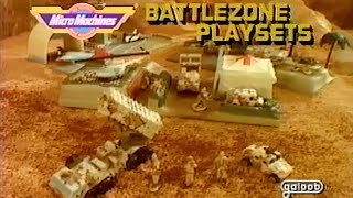 Micro Machines TV Commercial: Military Battlezone Playsets 1992