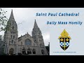 St. Paul Cathedral-Daily Mass Homily-Very Rev. Kris D. Stubna-June 10, 2022.