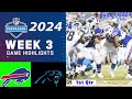 Buffalo Bills vs Carolina Panthers Full Game WEEK3 08/24/24 | NFL Preseason | NFL Highlights Today