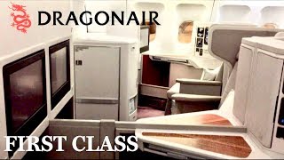 Dragonair Cathay Dragon First Class Beijing to Hong Kong Airbus A330-300 Review