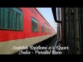 Sealdah Rajdhani v/s Upper India - Short parallel race