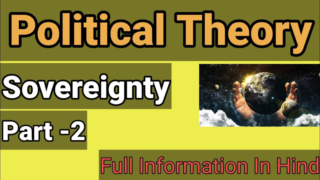 B.A1st Political Science Chapter4Part-2_sovereignty|meaning Of ...