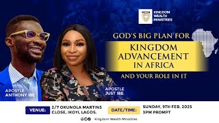 GOD'S BIG PLAN FOR KINGDOM ADVANCEMENT IN AFRICA| APOSTLE JUST IBE  || 16TH  FEB  2025