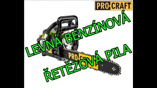 Benzínová řetězová pila Procraft GS-58X