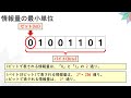 【情報Ⅰ授業動画】2 4 アナログとデジタル【情報量の単位・デジタルの特徴・可逆圧縮と非可逆圧縮】