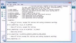 Beginner PHP Tutorial 14 Error Reporting 