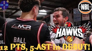 LaMelo Ball Illawarra Hawks NBL Pre-Season Stat Line: 12 PTS, 6 REBS, 5 ASSIST
