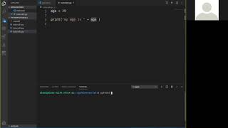 Getting Started with python, tutorial 3: Printing strings and numeric expressions.