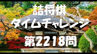 詰将棋タイムチャレンジ・第2218問