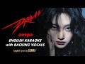 aespa - DRAMA - ENGLISH KARAOKE with BACKING VOCALS