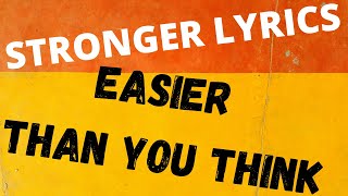 EASY TRICK FOR WRITING STRONGER LYRICS