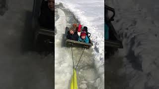 Tubing on Ice