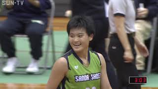 2020年【女子第3Q】全国高校バスケ兵庫県予選決勝　神戸龍谷ー三田松聖