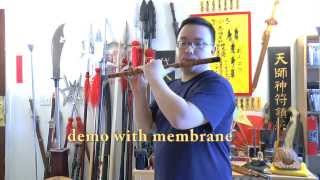 Best Dizi (Chinese Flute) 101 by Mak Jo Si the Taoist Master, Great for DIY Learners!