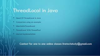 ThreadLocal In Java in Depth Explanation