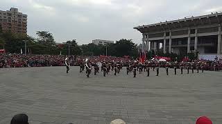 108年元月一日高雄市中正文化中心升旗典禮海軍陸戰隊樂儀隊表演-4