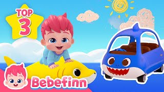 Mix - Baby Shark, Good Morning, Baby Car | #Bebefinn Most Viewed Videos | Animal Songs
