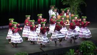 Hālau Hula 'O Nāpunaheleonāpua  - 2018 Queen Lili'uokalani Keiki Hula Competition