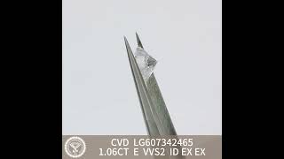 1.06CT CVD E VVS2 price of 1 carat lab grown diamond for B2B丨Messigems