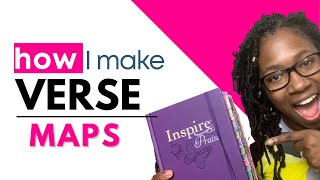 HOW I VERSE MAP | VERSE MAPPING FOR BEGINNERS