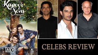 Kapoor & Sons Movie - Celebs REVIEW