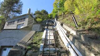 Standseilbahn 7405.01 Balveins Bergfahrt Teil 1 Standseilbahn funicular Suisse Switzerland