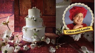 Quinceanera Cake and a Gumpaste Dogwood Flower Tutorial