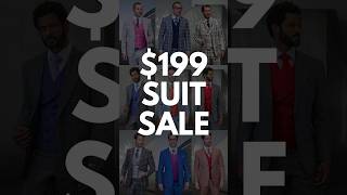 EVERY SUIT YOU SEE HERE IS 100% WOOL AND ONLY $199 👀