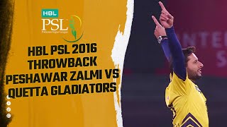 Best of HBL PSL | Highlights | Peshawar Zalmi vs Quetta Gladiators | HBL PSL 2016